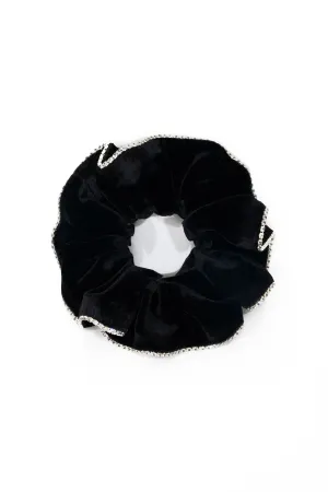 Black Velvet Scrunchie