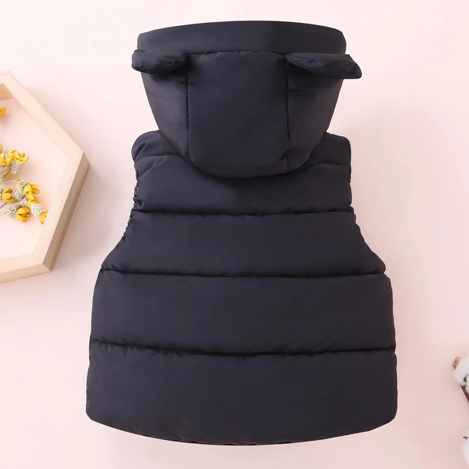 Happy Cherry Kids Boys Girls Puffer Vest Winter Down Sleeveless Jacket Padded Warm Coat