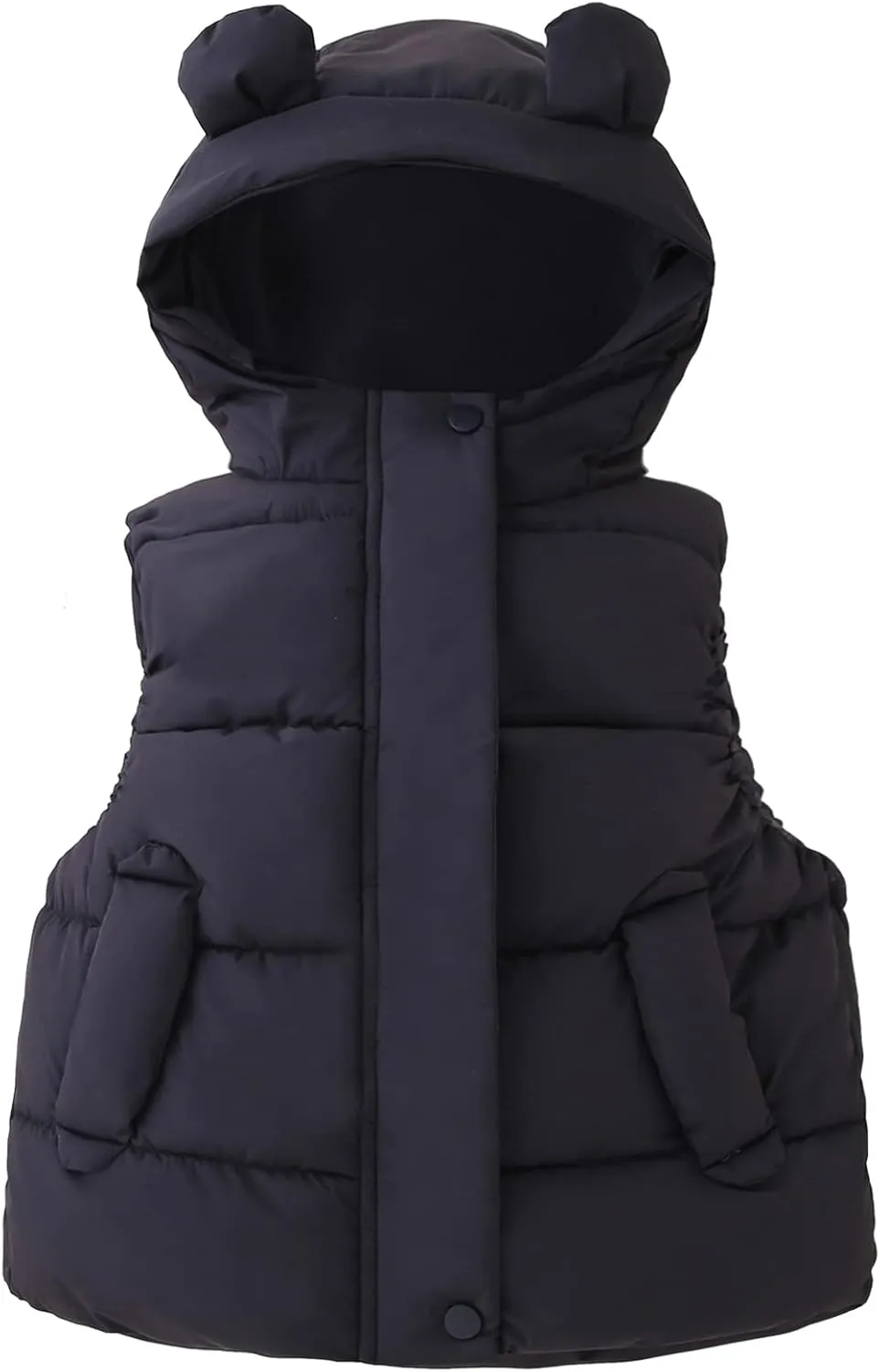 Happy Cherry Kids Boys Girls Puffer Vest Winter Down Sleeveless Jacket Padded Warm Coat