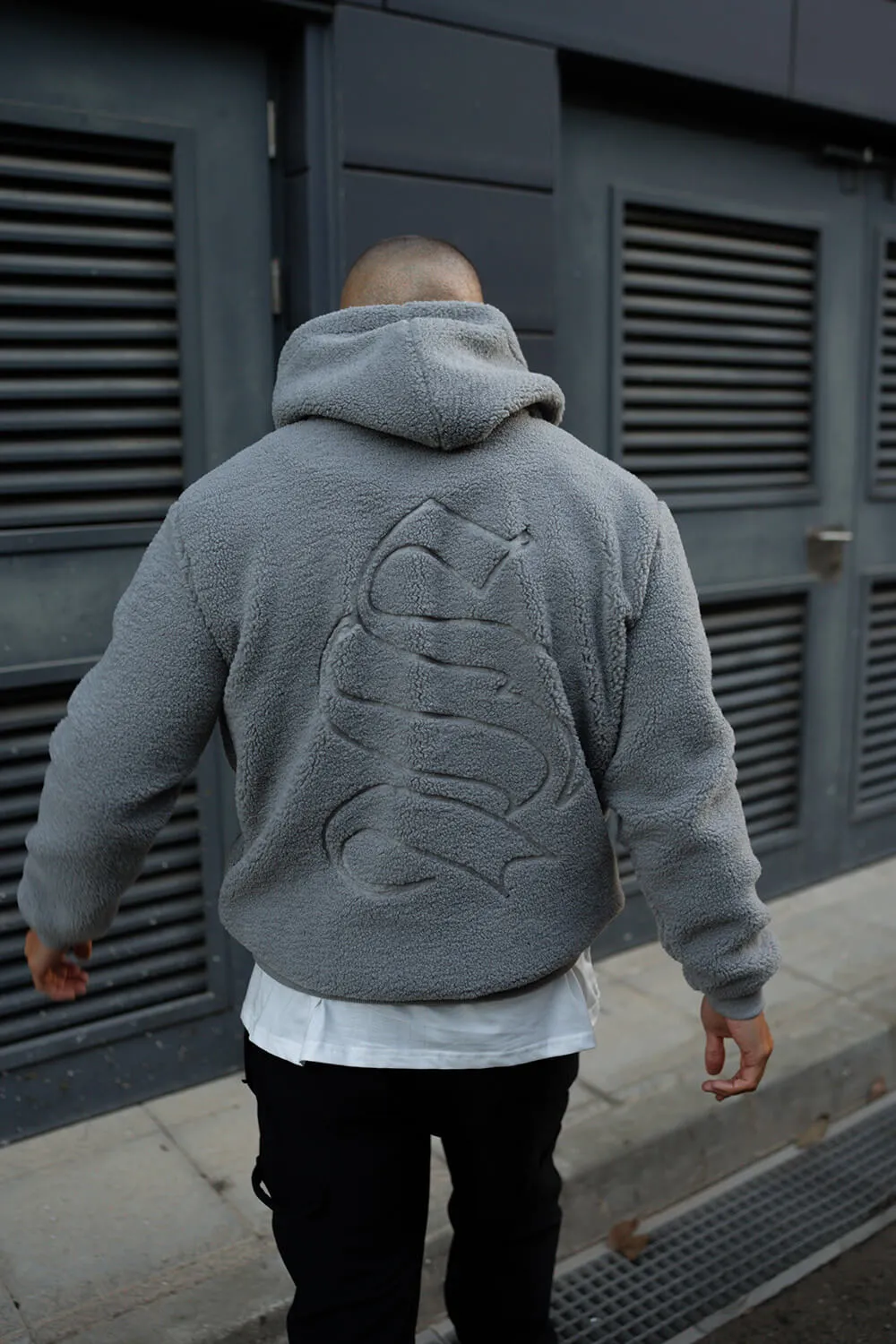 Ikon Borg Hoodie - Grey