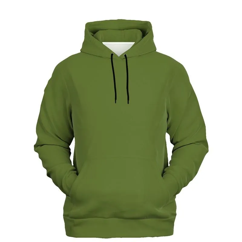 Medium Dark Midtone Warm Green Hoodie | Unisex | with PLUS sizes | C30M0Y80K60