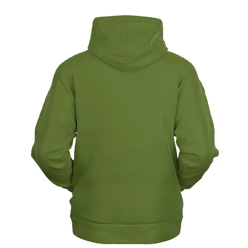 Medium Dark Midtone Warm Green Hoodie | Unisex | with PLUS sizes | C30M0Y80K60
