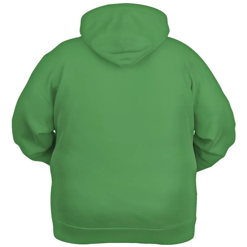 Shaded Midtone Green Hoodie | Unisex | with PLUS sizes | C60M0Y80K30