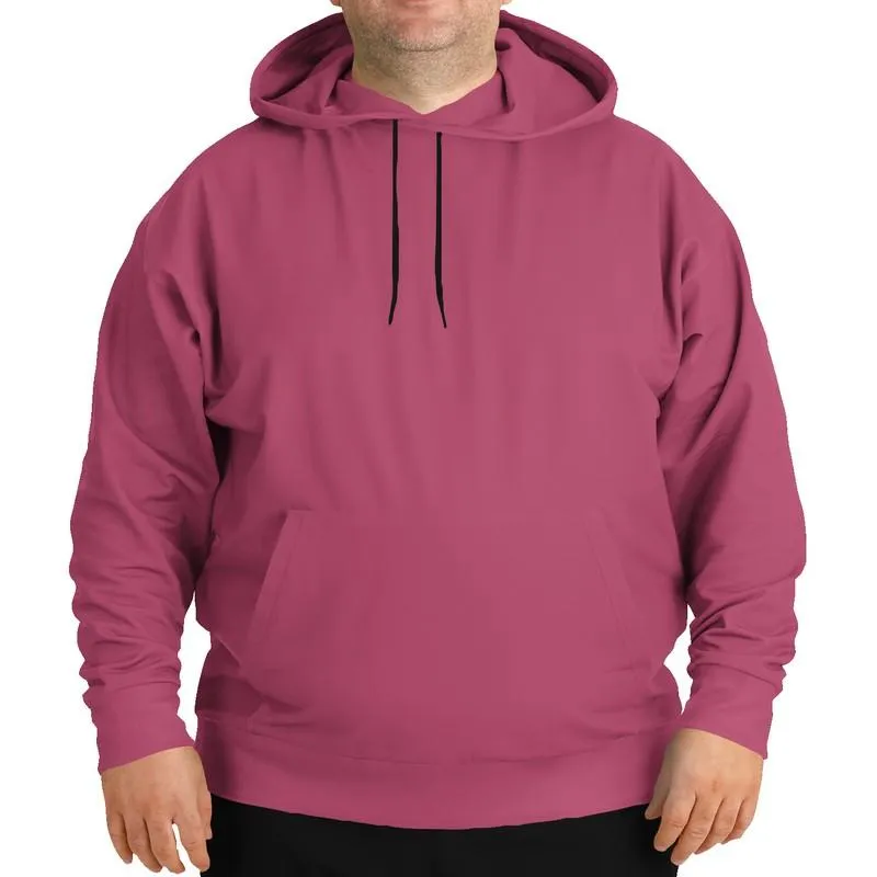 Shaded Midtone Pink Hoodie | Unisex | with PLUS sizes | C0M80Y20K30