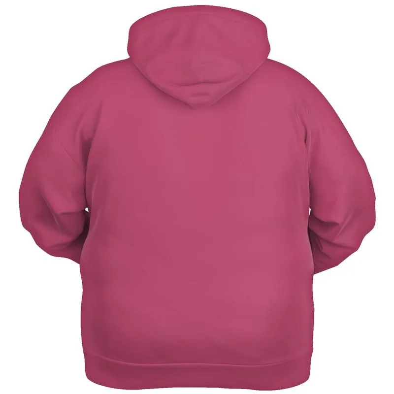 Shaded Midtone Pink Hoodie | Unisex | with PLUS sizes | C0M80Y20K30