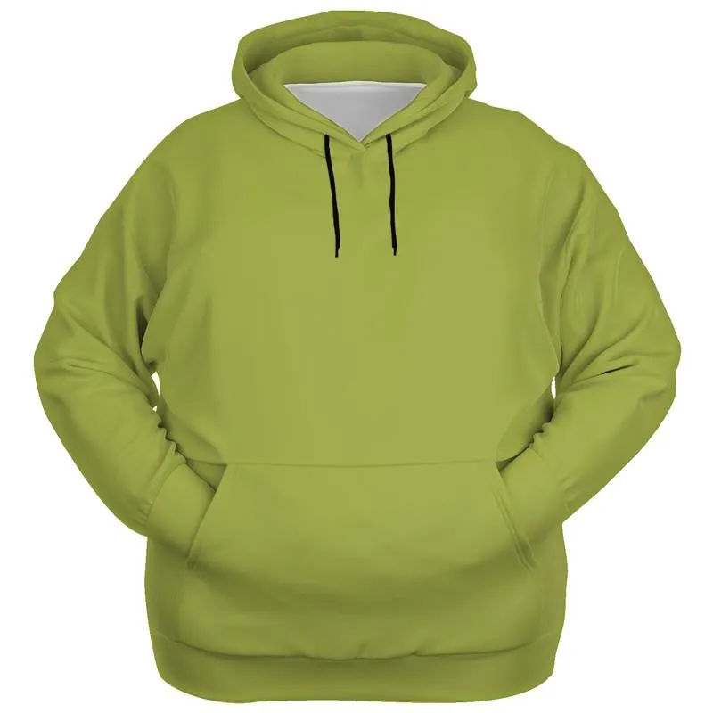 Shaded Midtone Warm Green Hoodie | Unisex | with PLUS sizes | C20M0Y80K30