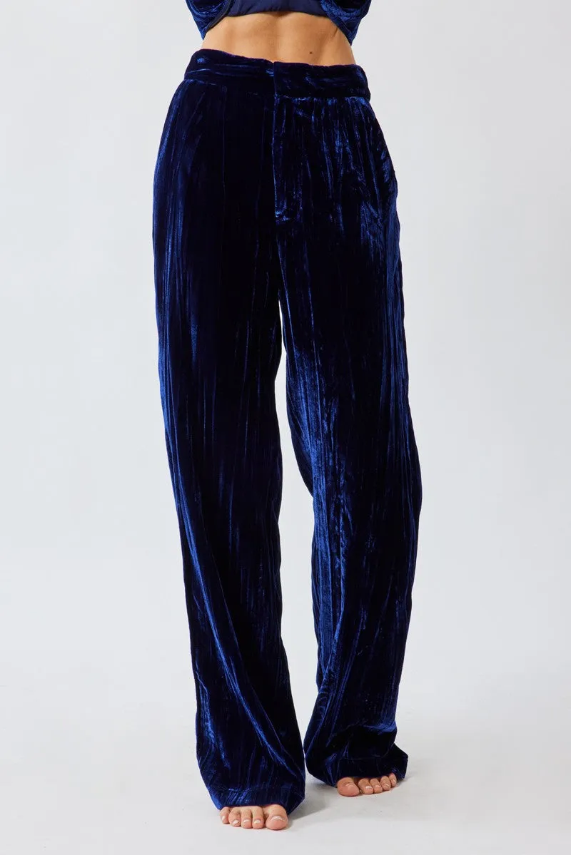 VELVET TROUSERS
