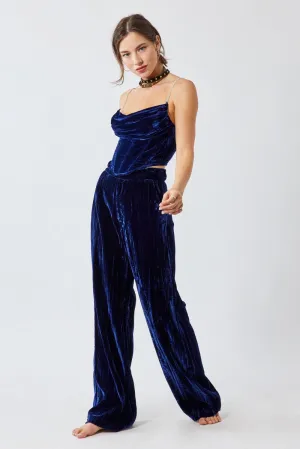 VELVET TROUSERS