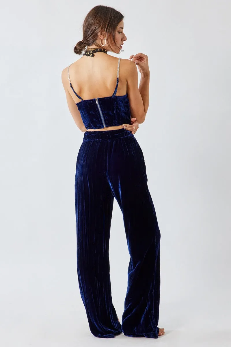 VELVET TROUSERS