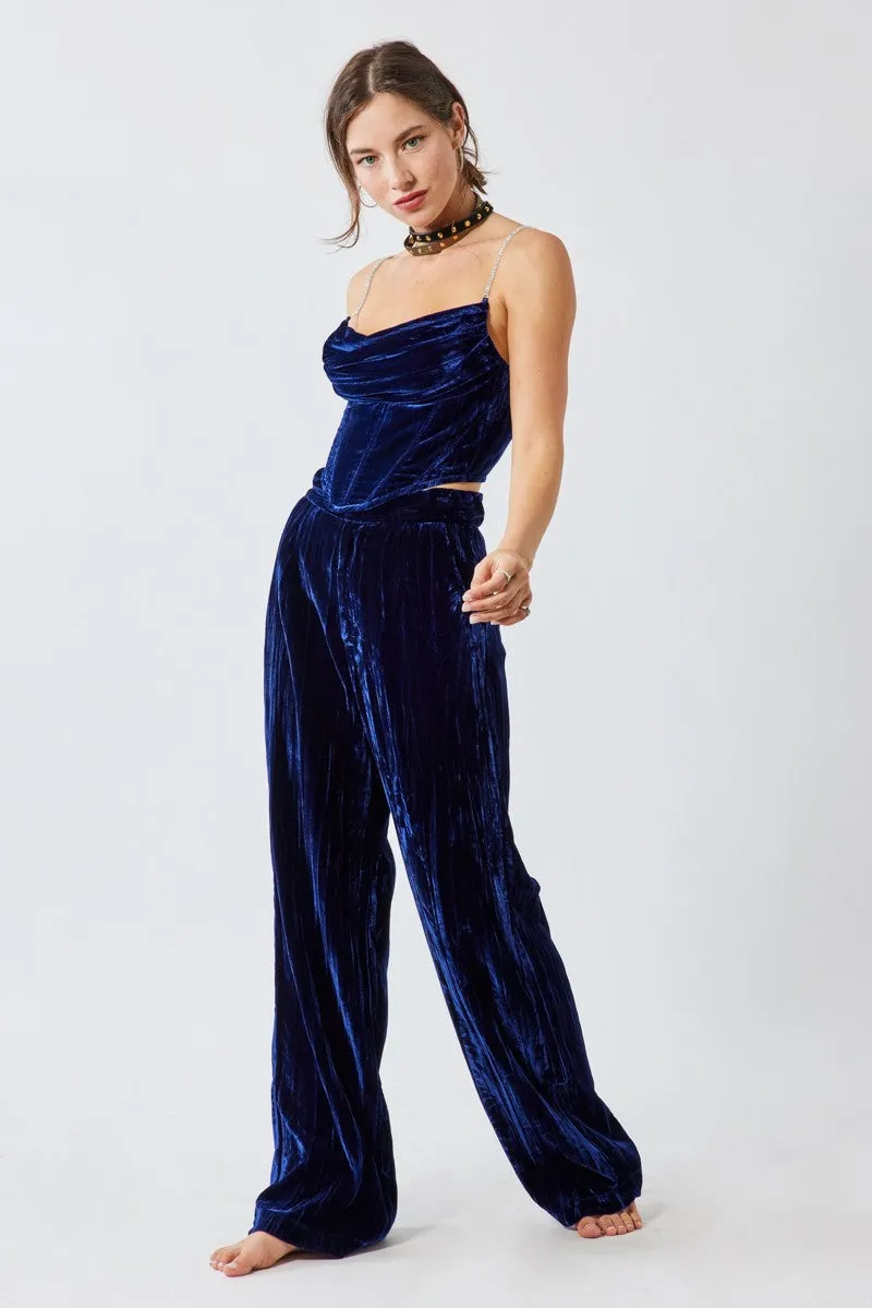 VELVET TROUSERS