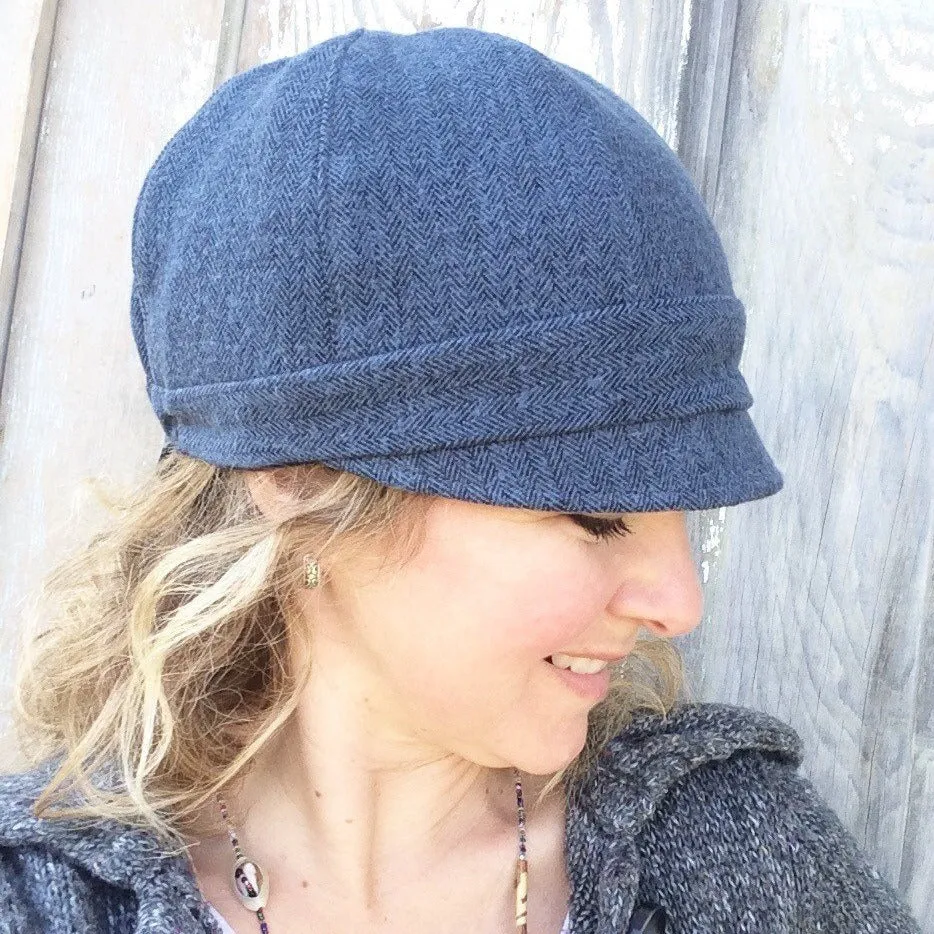 Women's Handmade Fabric Cloche Hat, Choose Your Fabrics